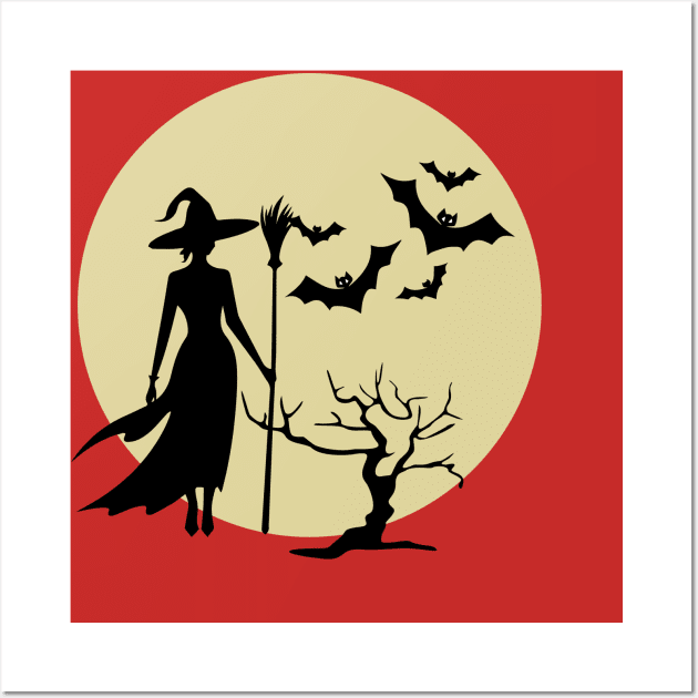 Haloween Moments Wall Art by Inspireclothing